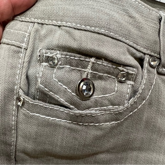 INC denim International Concepts Grey Women’s Boot Cut Jeans in 10P EUC - Picture 14 of 16